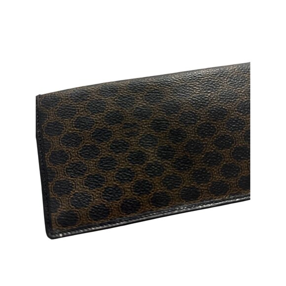 CELINE Womens Vintage Long Logo Clutch Wallet - Picture 2 of 11